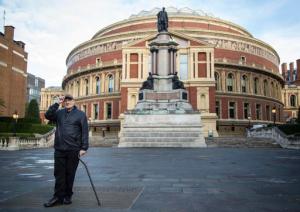 Singer Phil Collins poses for photographers during a photo call to promote his upcoming tour and book 'Not Dead Yet' in London, Monday, Oct. 17, 2016. (Photo by Vianney Le Caer/Invision/AP)
