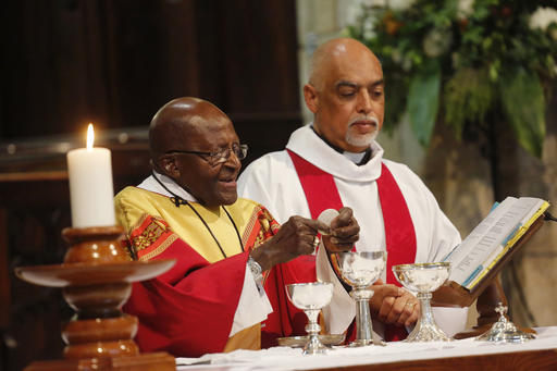 Nobel laureate Tutu celebrates 85th birthday, giving&nbsp;thanks