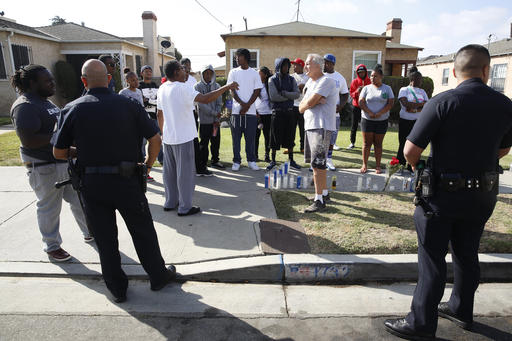 Protesters gather in Los Angeles over fatal police&nbsp;shooting