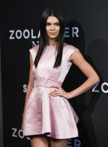FILE - In this Feb. 9, 2016 file photo, model Kendall Jenner attends the world premiere of "Zoolander 2" in New York. Closing arguments are scheduled to begin Thursday, Oct. 20, in the stalking trial of a man arrested outside Jenner's Hollywood Hills home in August 2016. (Photo by Evan Agostini/Invision/AP, File)