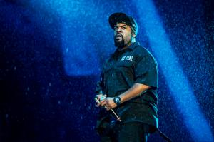 FILE - In this July 9, 2016 file photo, Ice Cube performs at the 2016 Festival d'ete de Quebec in downtown Quebec City, in Canada. Ice Cube's music is coming straight onto a video game. Cube and producer DJ Shadow created the original song “Nobody Wants to Die” for 2K’s “Mafia III” launch trailer, which premieres Thursday, Oct. 6, 2016. (Photo by Amy Harris/Invision/AP, File)