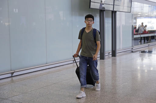 Thailand denies entry to teen Hong Kong activist Joshua&nbsp;Wong