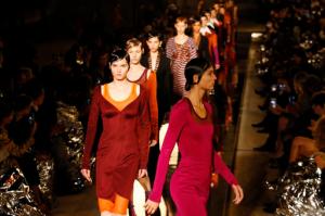 Models wear a creation for Givenchy's Spring-Summer 2017 Ready to Wear fashion collection presented Sunday, Oct. 2, 2016 in Paris. (AP Photo/Francois Mori)