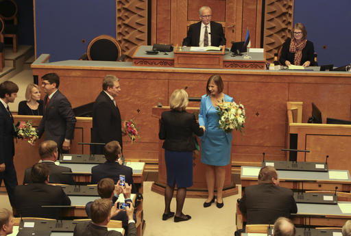 Estonia chooses EU accountant as first female&nbsp;president