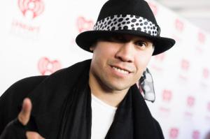 FILE - In this Nov. 22, 2014, file photo, Taboo arrives at the iHeartRadio Fiesta Latina Concert in Inglewood, Calif. The rapper revealed on Nov. 16, 2016, that he recently battled testicular cancer. He underwent surgery and a 12-week course of chemotherapy after being diagnosed in 2014 before being declared in remission last year.(Photo by Richard Shotwell/Invision/AP, File)