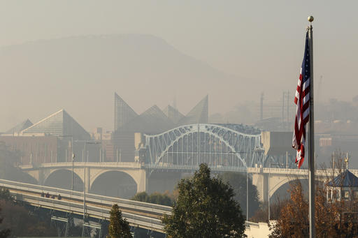 Gasp! Wildfires cause hacking and wheezing across the&nbsp;South