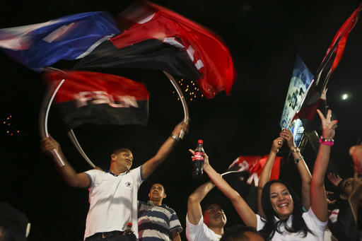Nicaragua president easily wins new term, with wife as&nbsp;VP