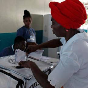 Haiti’s presidential redo goes well; long vote count begins