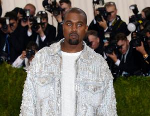 FILE - In this May 2, 2016 file photo, Kanye West arrives at The Metropolitan Museum of Art Costume Institute Benefit Gala, celebrating the opening of "Manus x Machina: Fashion in an Age of Technology" in New York.  West was taken to Ronald Reagan UCLA Medical Center in Los Angeles on Monday, Nov. 21,  for stress and exhaustion.  (Photo by Evan Agostini/Invision/AP)