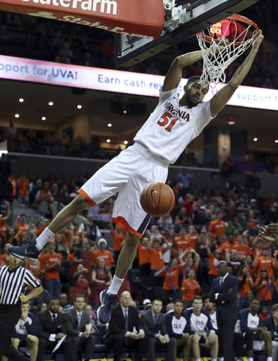 Shayok, Guy lead No. 8 Virginia past Yale,&nbsp;62-38