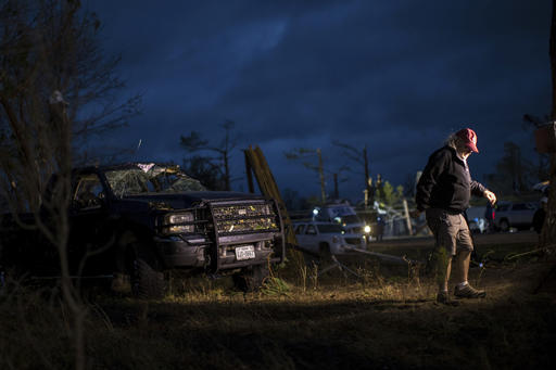 19 die amid apparent winter tornadoes, other storms in&nbsp;South