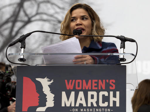 A-list celebs out in force for anti-Trump women’s&nbsp;marches