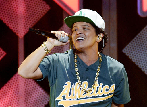 Bruno Mars slays at pre-Super Bowl concert in&nbsp;Houston