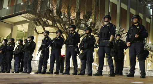 Berkeley probes ‘hands-off’ police response to protest&nbsp;chaos