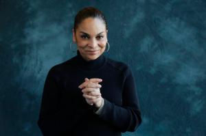 This Jan. 19, 2017, photo shows actress Jasmine Guy in New York to promote her BET drama "The Quad." The series premieres Wednesday, Feb. 1. (AP Photo/Peter Morgan)