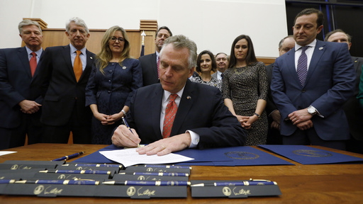 McAuliffe signs bills to continue fighting opioid&nbsp;epidemic