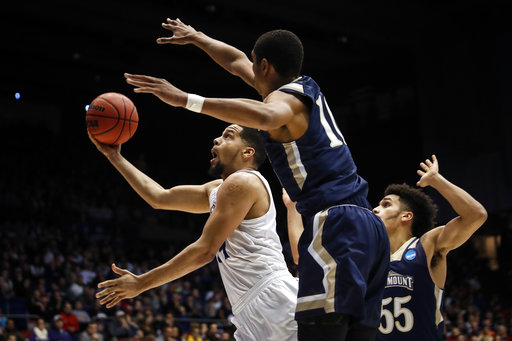 Mount St. Mary’s beats New Orleans 67-66 to open First&nbsp;Four
