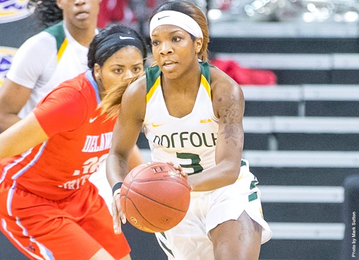 NSU advances to face FAMU after 60-40 victory over DSU on&nbsp;Monday