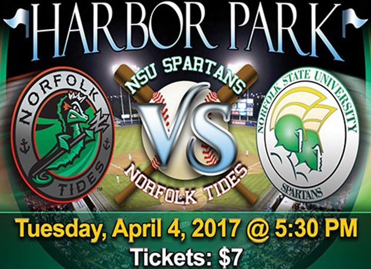 NSU renews Norfolk schools partnership for Tides game April&nbsp;4