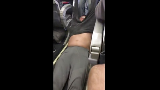 United Airlines drags man off overbooked&nbsp;plane