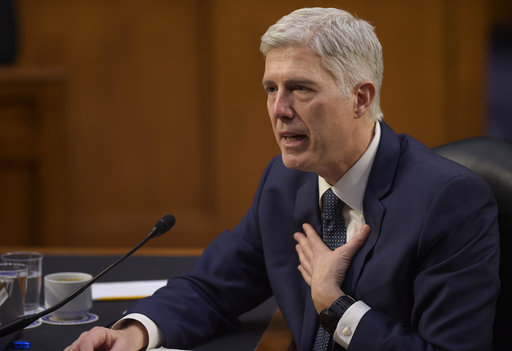 Gorsuch asks his first questions from Supreme Court&nbsp;bench