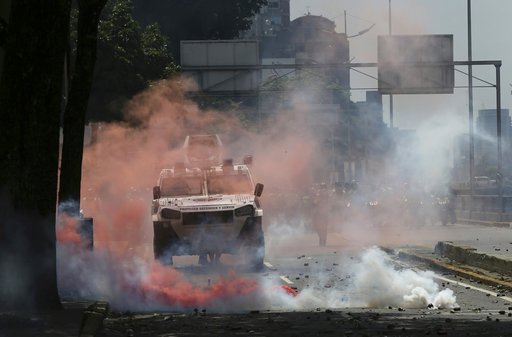 Venezuela’s Maduro blasts foe for chemical attack&nbsp;comments