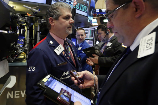 Stocks tick higher, S&P 500 flirts with&nbsp;record