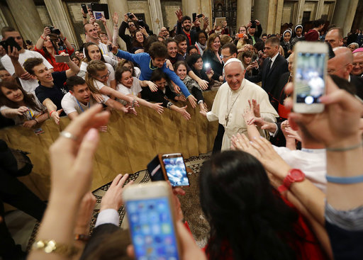 Pope raises own mortality in rallying youth to lead&nbsp;church
