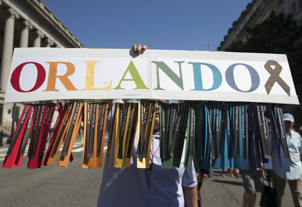 Hundreds reflect on anniversary of Pulse nightclub&nbsp;shooting