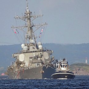 Several sailors’ bodies found on stricken Navy destroyer