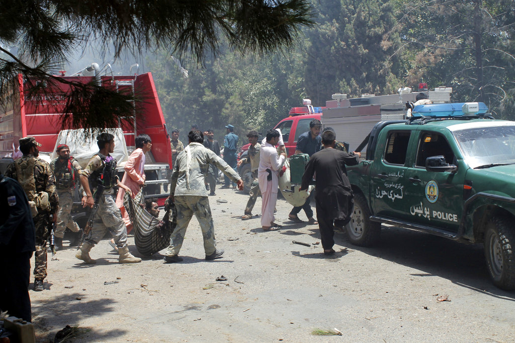 Suicide car bomb in southern Afghanistan kills at least&nbsp;29