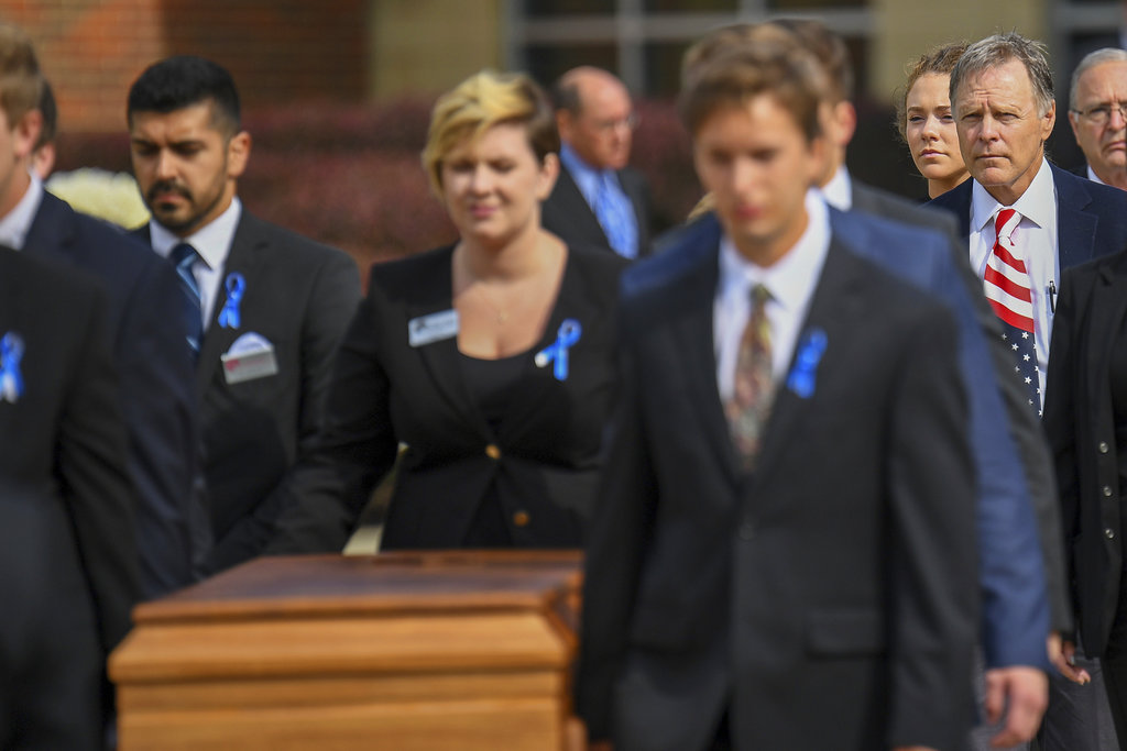 Mourners gather for funeral of student detained in N&nbsp;Korea