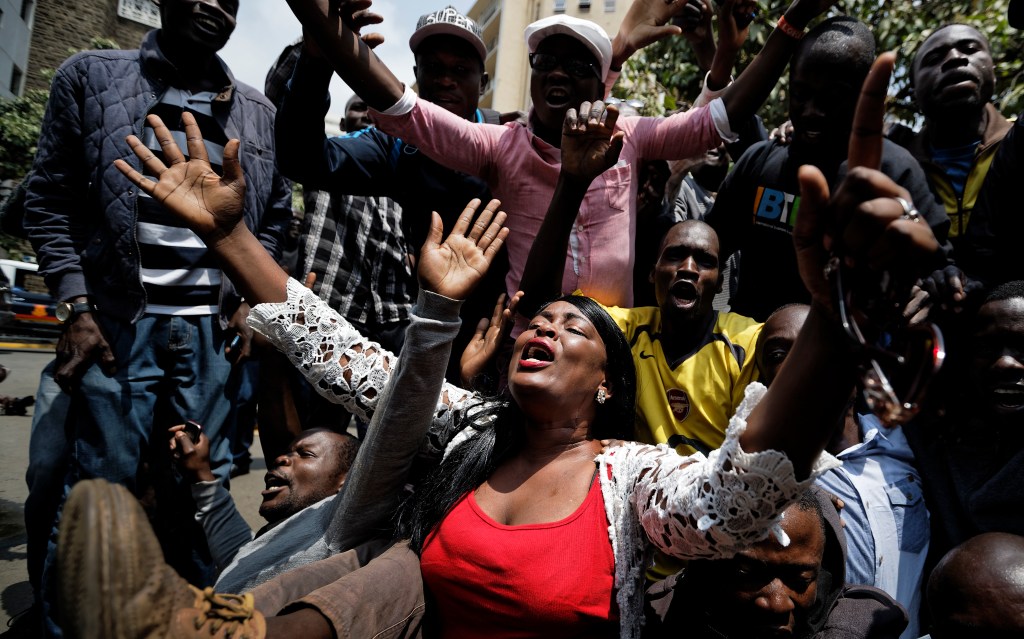 The Latest: Kenya’s leader calls Supreme Court ‘crooks’