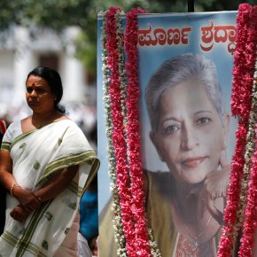 Indian journalist’s killing provokes outrage, anguish