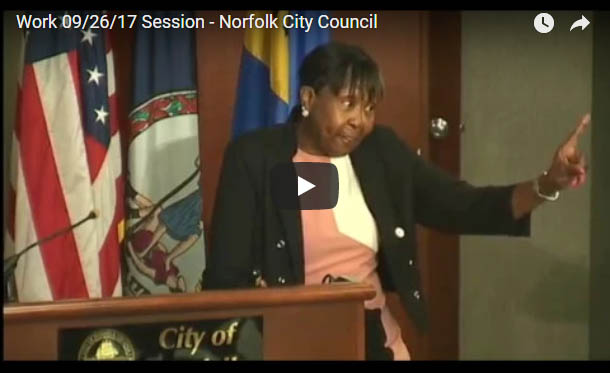 Norfolk City Council formal and work session videos from Sept. 26 available&nbsp;here
