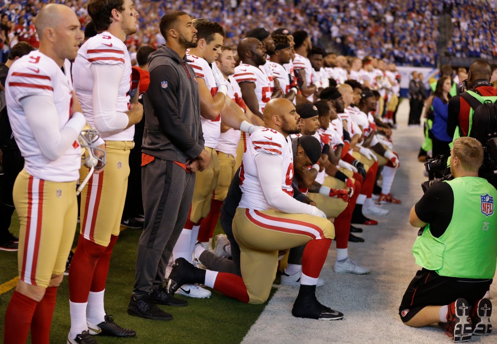 Trump: ‘About time’ NFL demands players stand during&nbsp;anthem