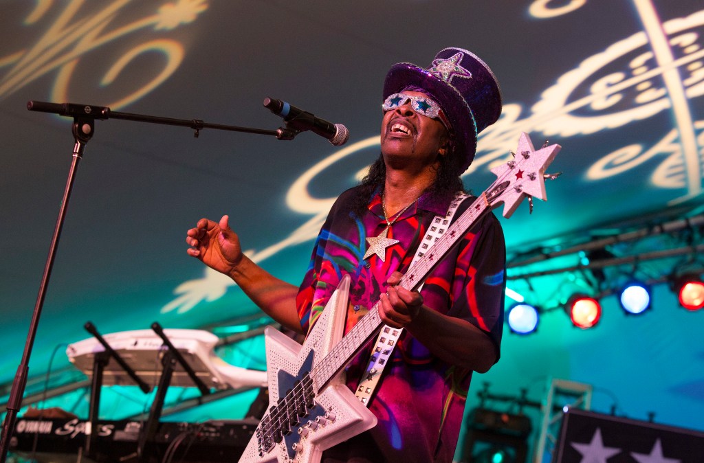 Review: Bootsy Collins’ bass bursts big on ‘World Wide&nbsp;Funk’