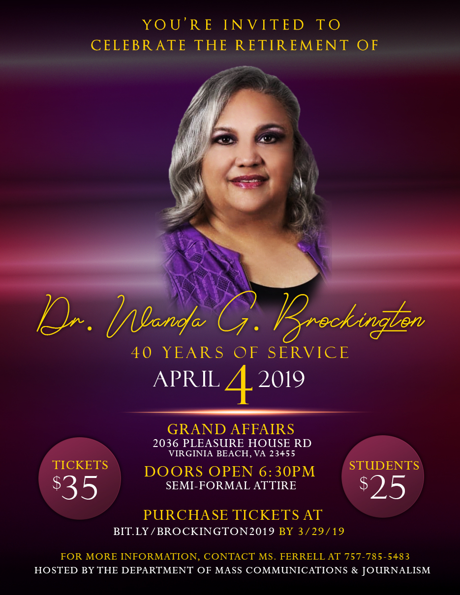 Dr. Brockington to retire after 40 years of&nbsp;service