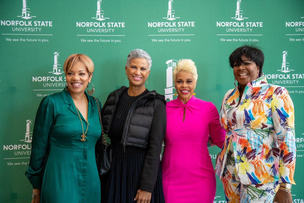 Michele Ghee, April Woodard, Nikkia McClain andToya Sosa