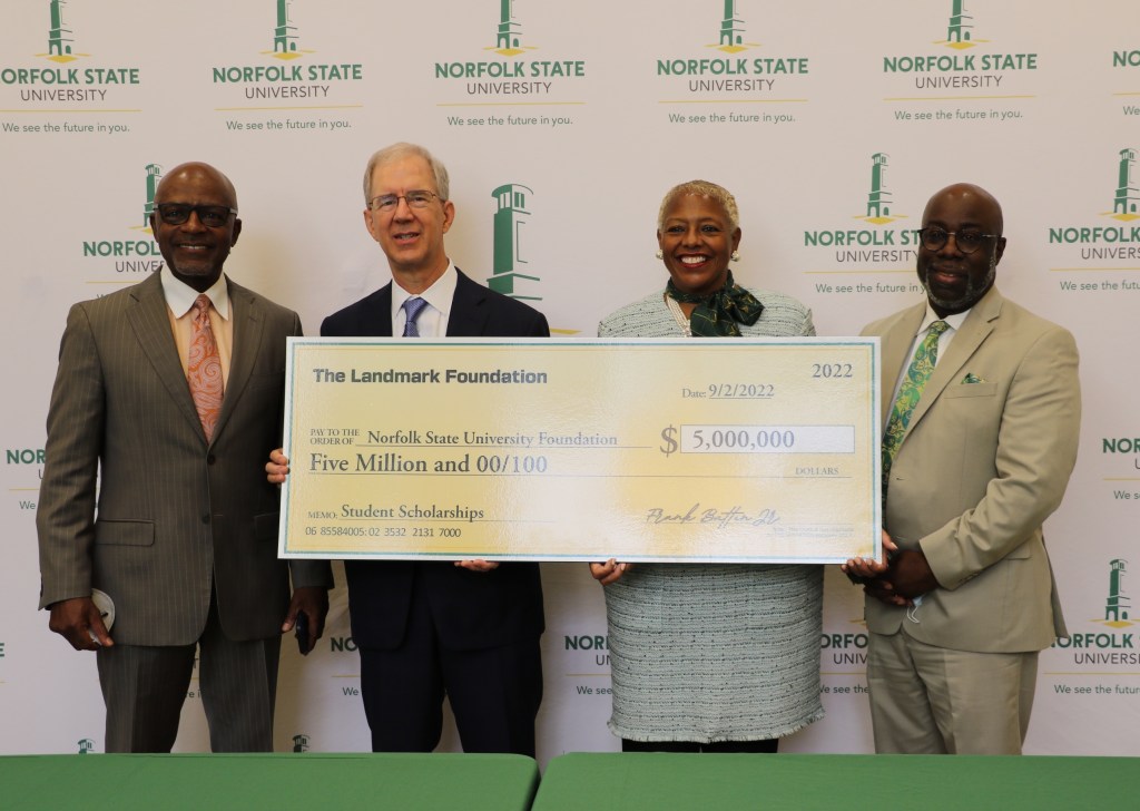 Norfolk State University receives $5M to help students cover tuition&nbsp;costs