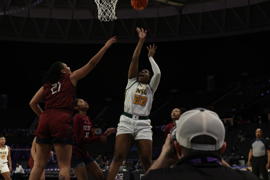 The Lady Spartans cruise past SC State in the first round of the MEAC&nbsp;Championship